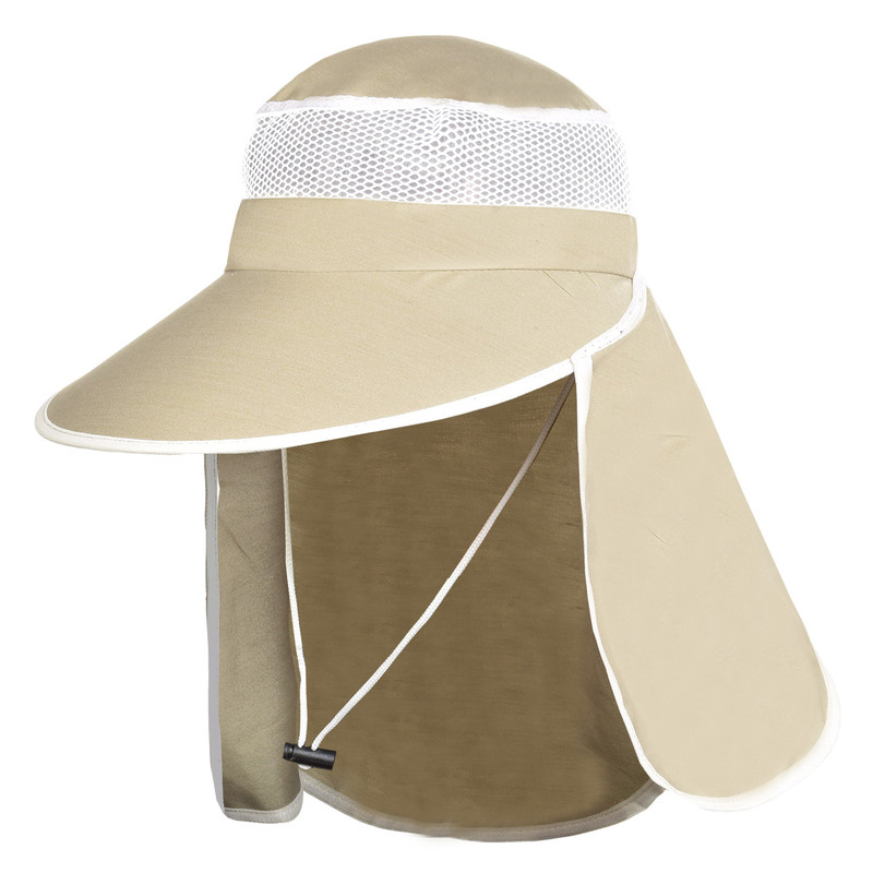 کلاه آفتابگیر زنبوری پشت دار