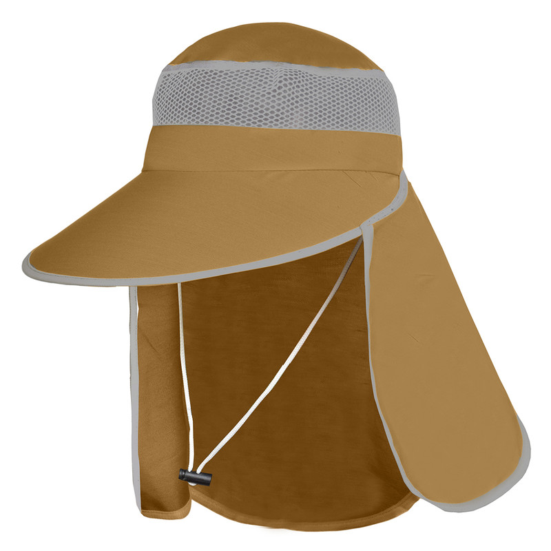 کلاه آفتابگیر زنبوری پشت دار