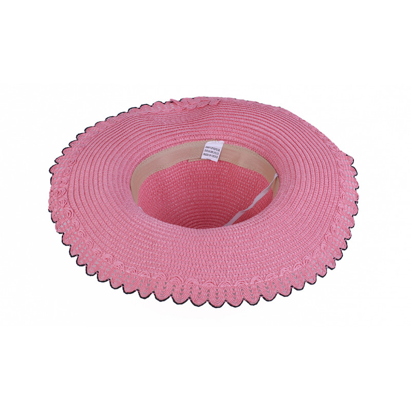 کلاه حصیری مدل دریا طرح لبه دالبری