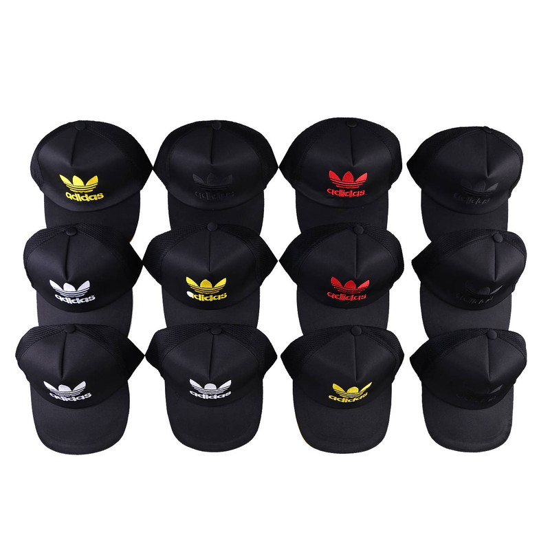 کلاه کپ مدل  پشت تور مغزی دار طرح گلدوزی