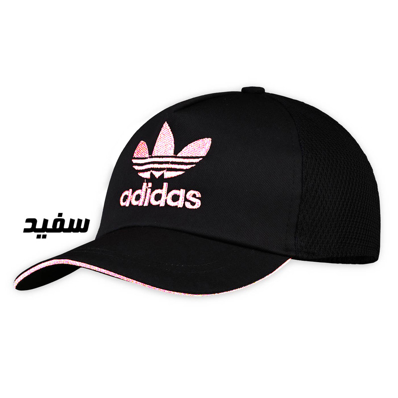 کلاه کپ مدل  پشت تور مغزی دار طرح گلدوزی