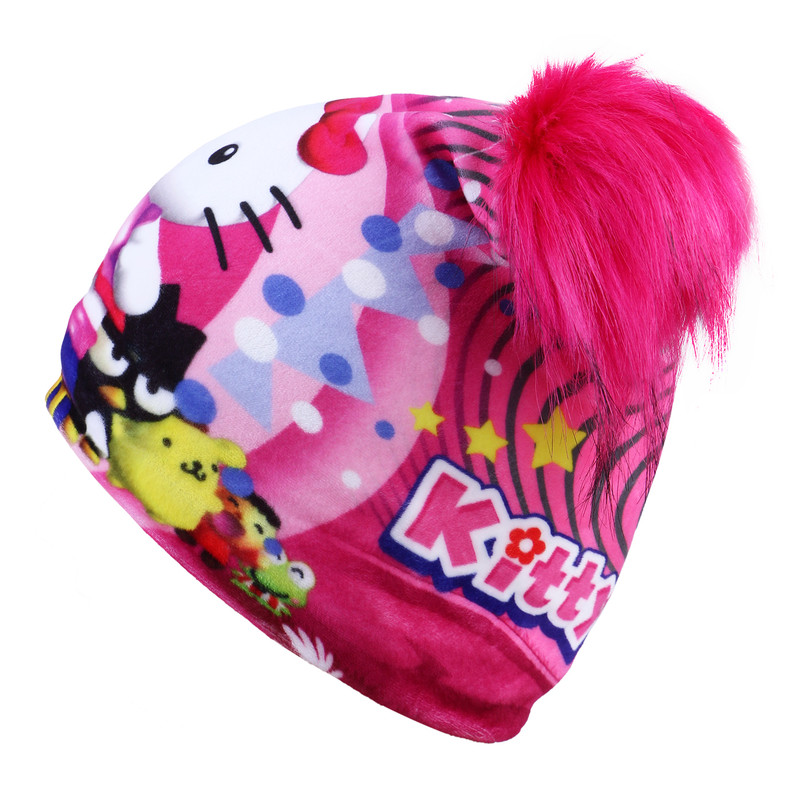 کلاه بچگانه مخمل داخل خز کیتی