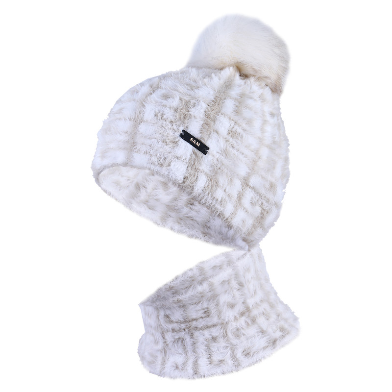 ست کلاه و شال بچگانه سام 560