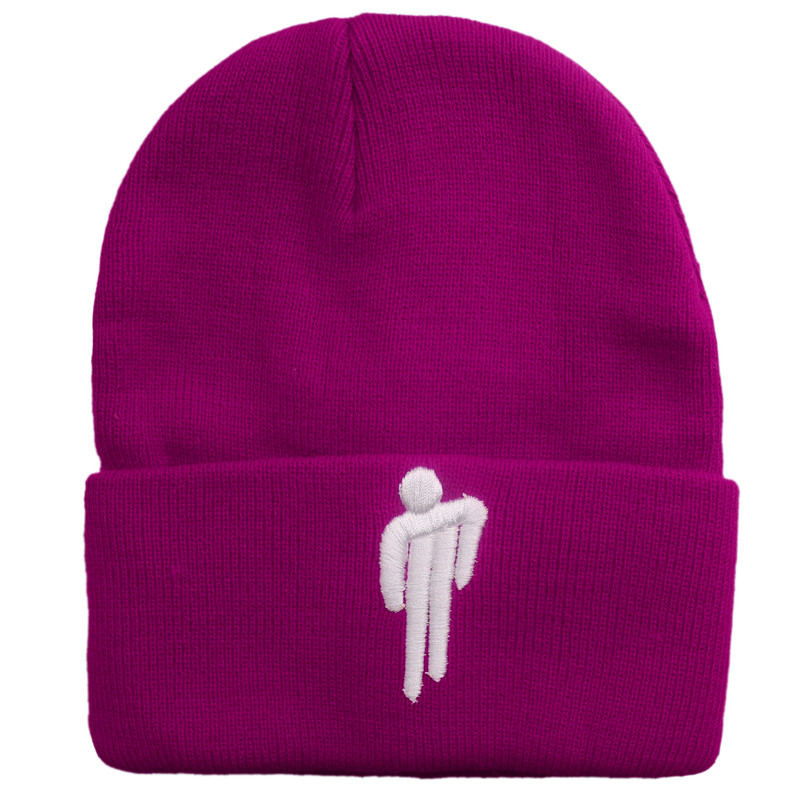 کلاه بافتنی گلدوزی طرح بیلی