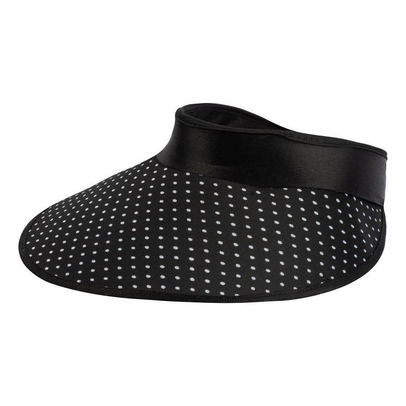 کلاه آفتابگیر خالخالی پشت کش