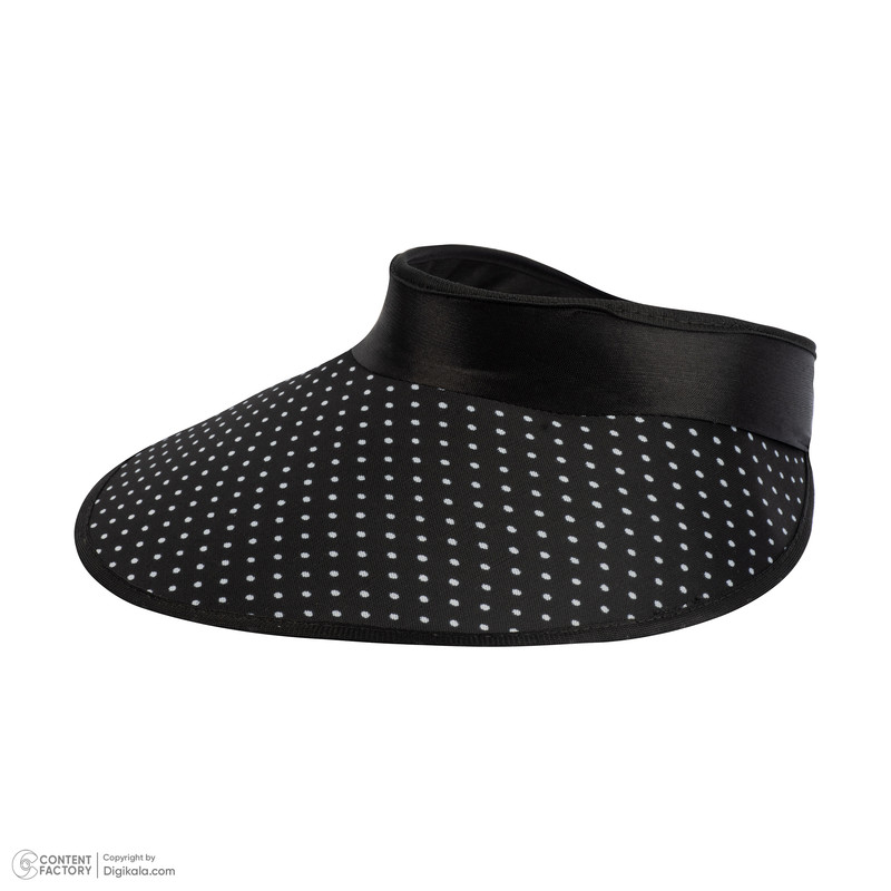 کلاه آفتابگیر خالخالی پشت کش
