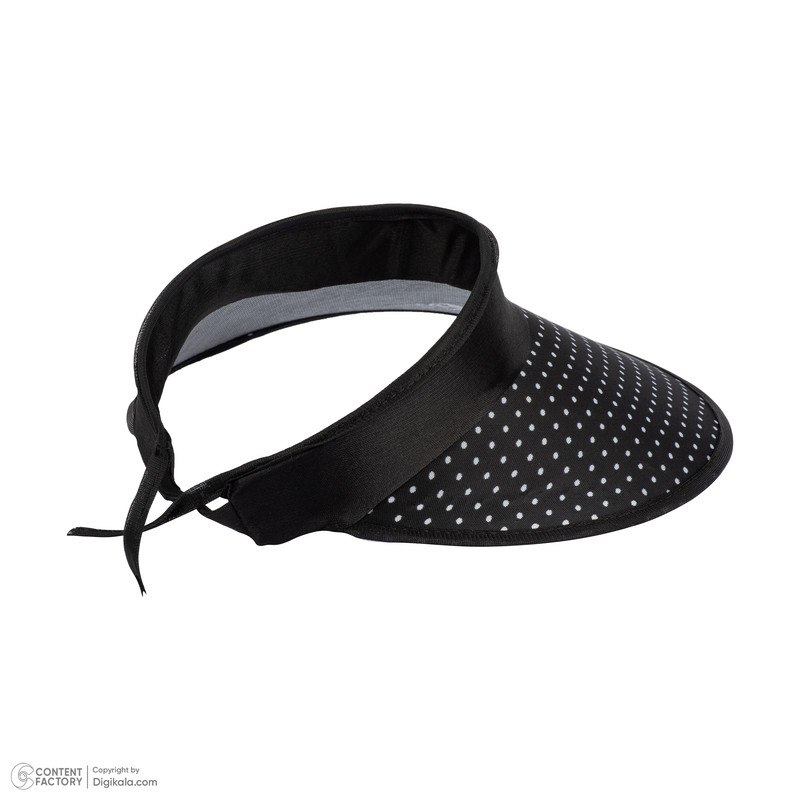 کلاه آفتابگیر خالخالی پشت کش