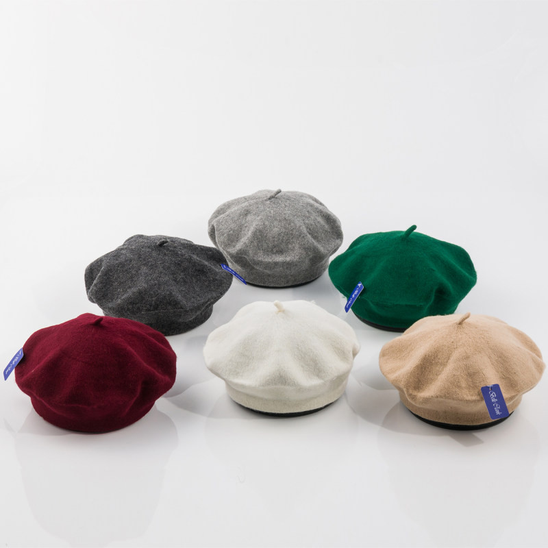 کلاه برت  نمدی  طرح فرانسوی