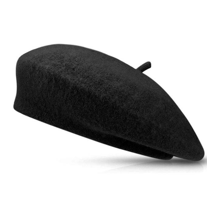 کلاه برت  نمدی  طرح فرانسوی