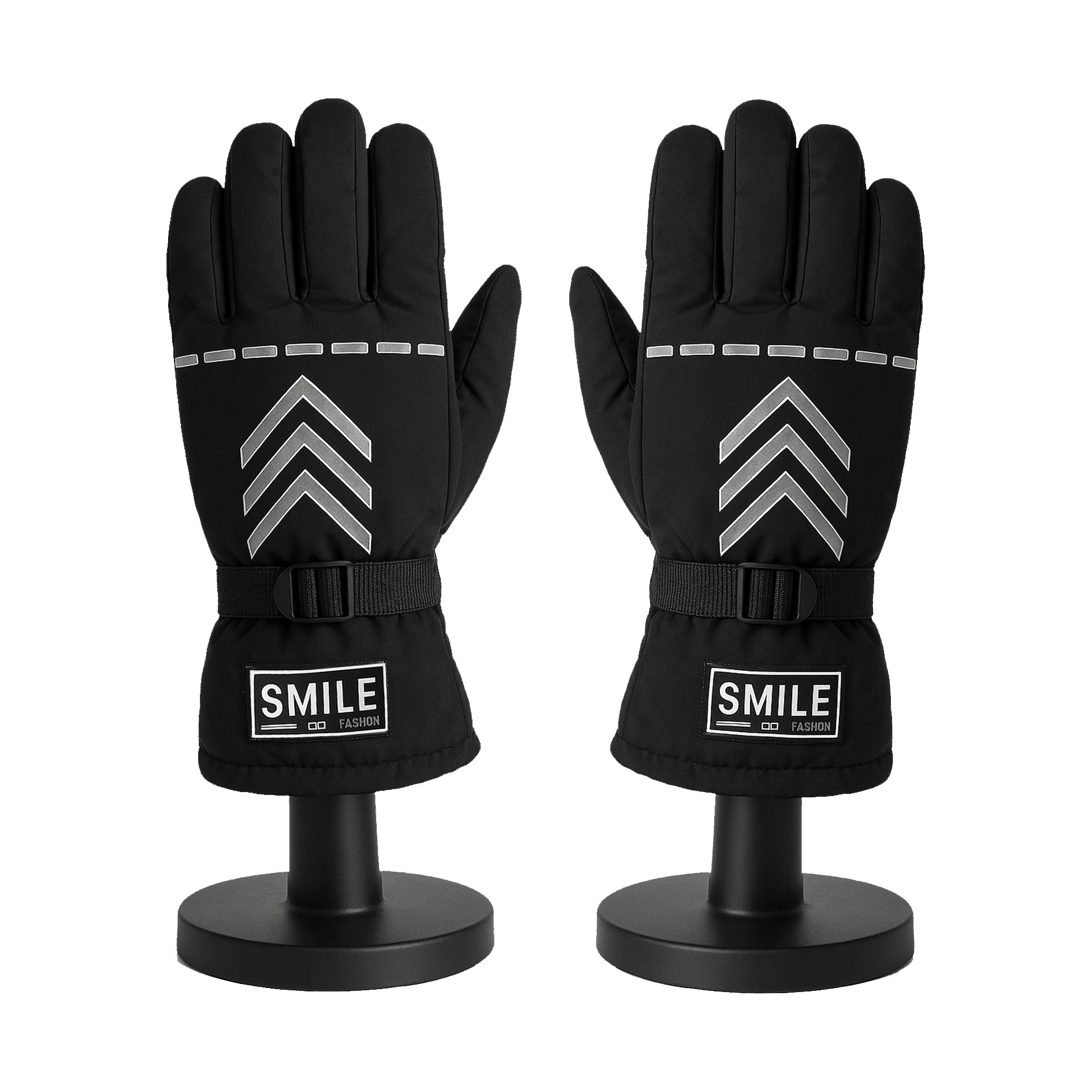 دستکش شمعی موتورسواری طرح SMIL