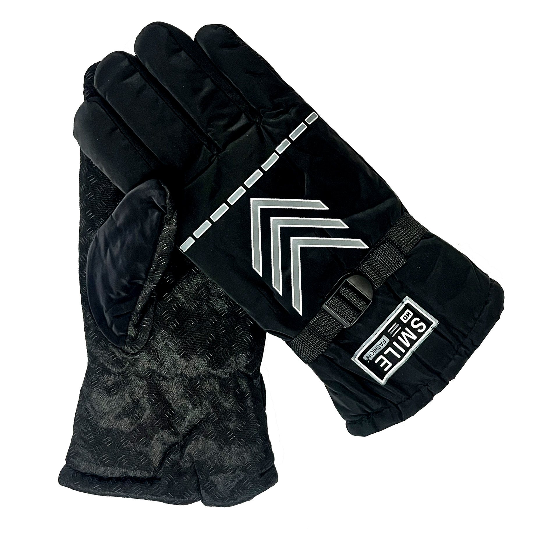 دستکش شمعی موتورسواری طرح SMIL