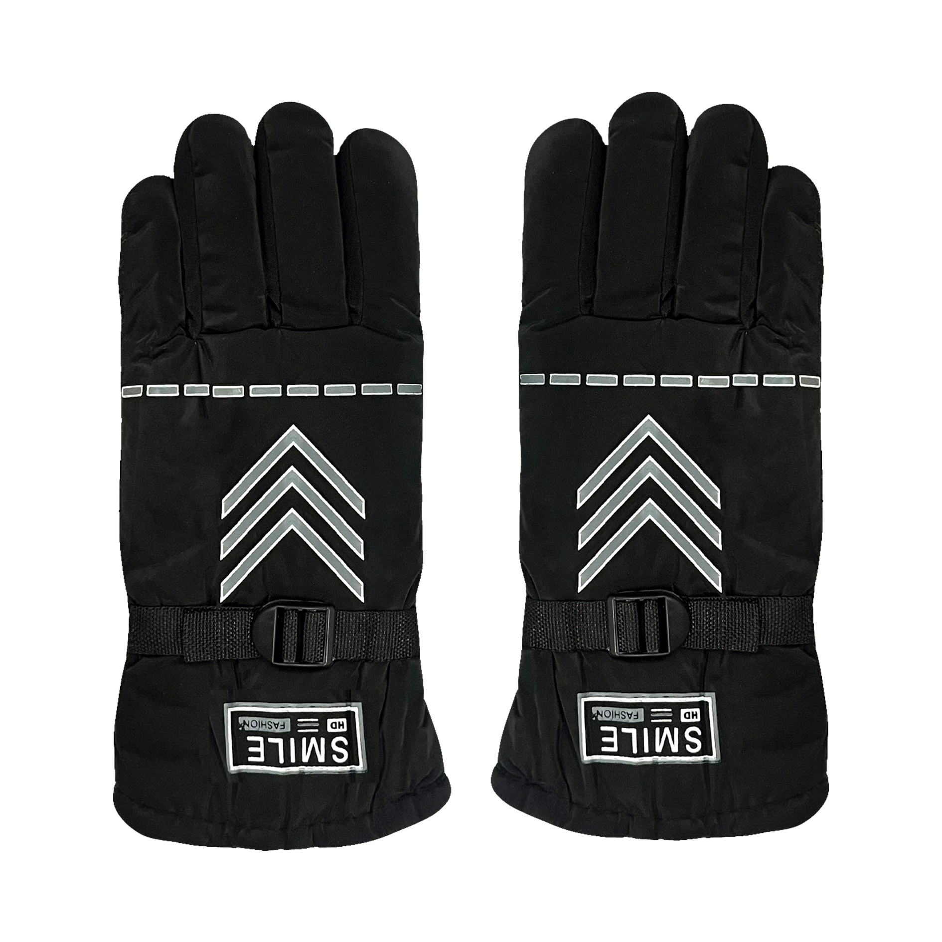 دستکش شمعی موتورسواری طرح SMIL