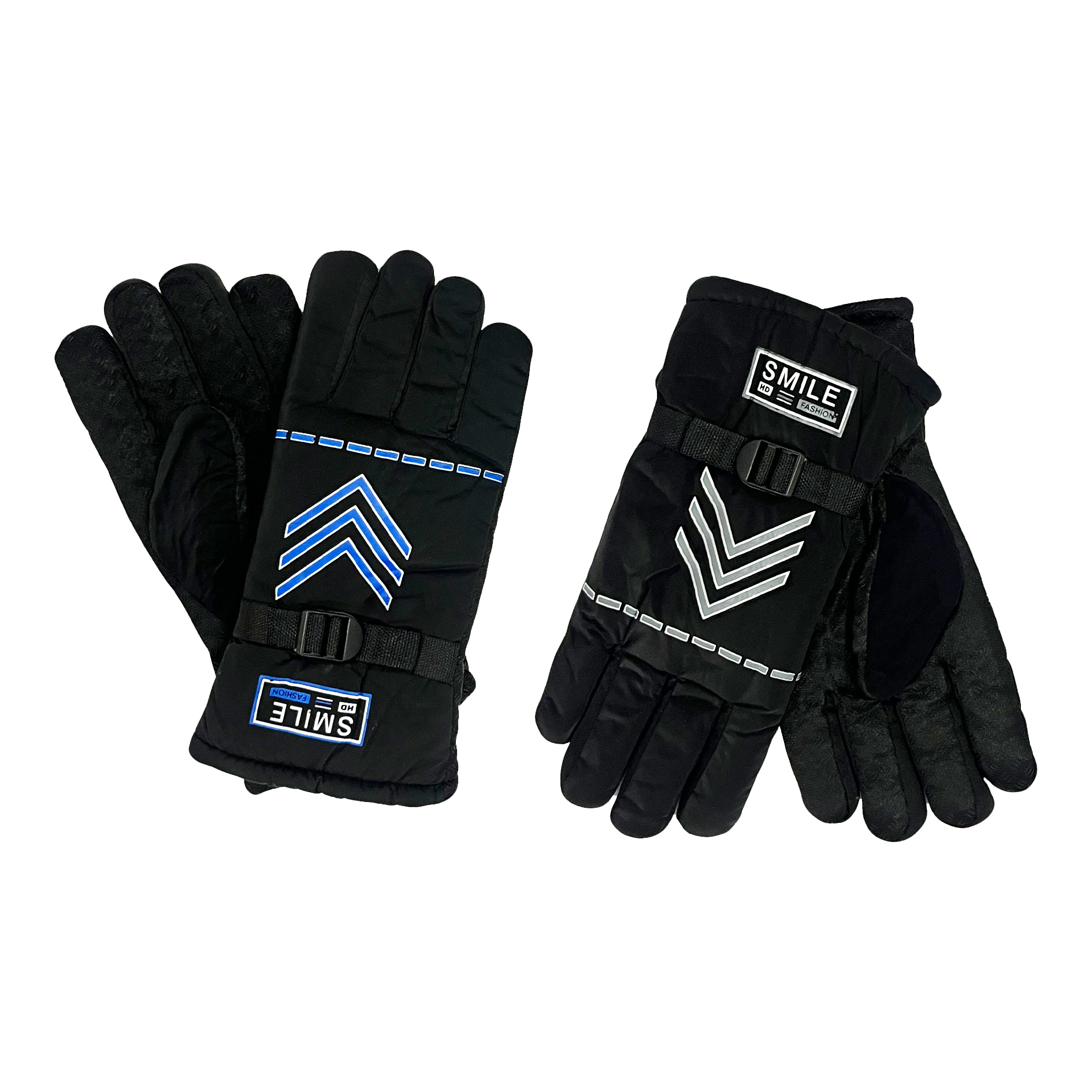 دستکش شمعی موتورسواری طرح SMIL