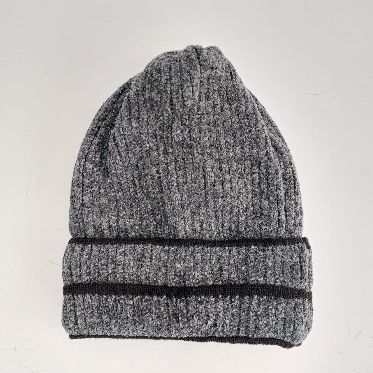 کلاه بافتنی مخمل دو لایه