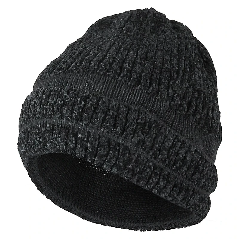 کلاه بافتنی مخمل دو لایه