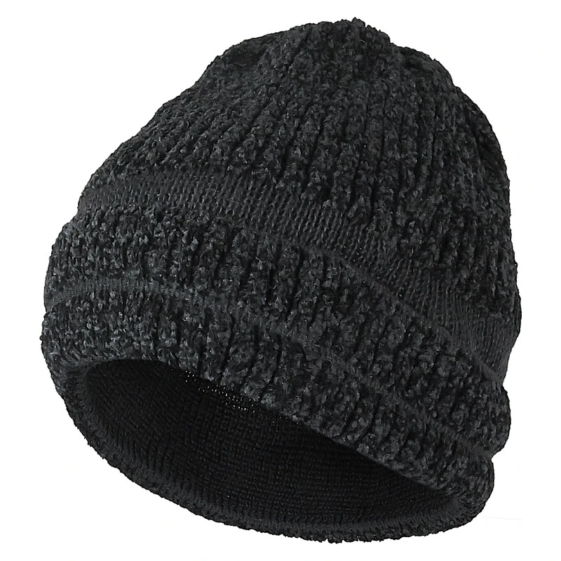 کلاه بافتنی مخمل دو لایه