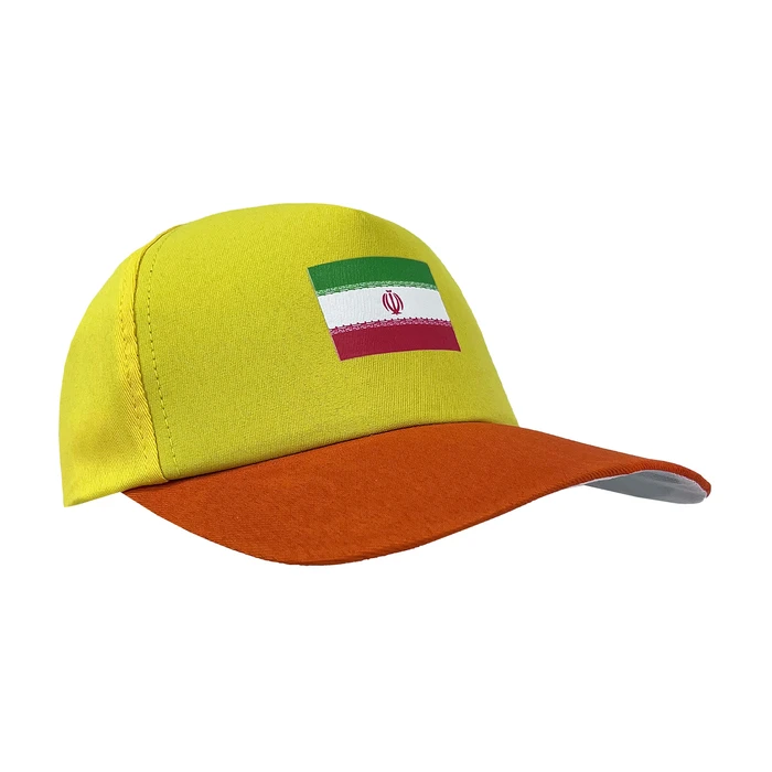 کلاه کپ بیسبالی بچگانه ایران دو رنگ